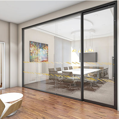 Privacy Protection Commercial Glass Partitions Customizable With Modern Design