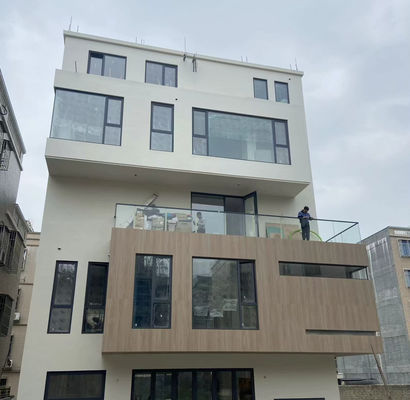 SZG Flexible Aluminum And Glass Railing Easy Installation Customizable