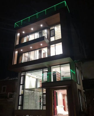 SZG Flexible Aluminum And Glass Railing Easy Installation Customizable