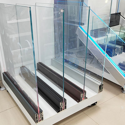 Modern Design Clear U Channel Glass Balustrade with Tempered Glass
