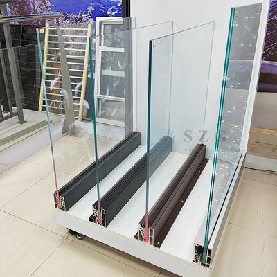 Frameless Glass Balustrade with 12mm Tempered Glass and Aluminum U Channel for Residential and Commercial Buildings