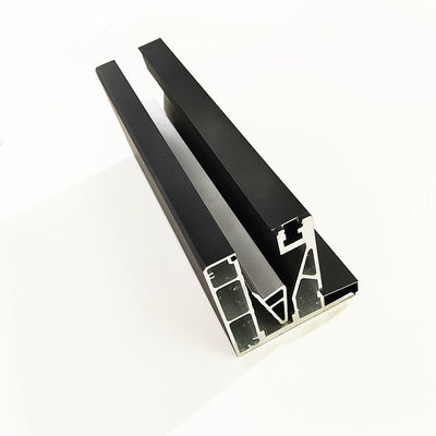 Modern Aluminum U Channel Glass Railing Customized Frameless Glass Balcony Railing