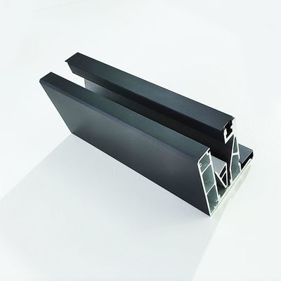 Modern Aluminum U Channel Glass Railing Customized Frameless Glass Balcony Railing
