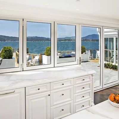 Temperature Control Sound Insulation Windows with Customizable Glass Thickness Aluminum-Stainless Steel-Glass