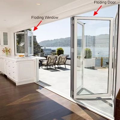 Temperature Control Sound Insulation Windows with Customizable Glass Thickness Aluminum-Stainless Steel-Glass