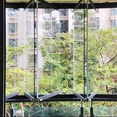 Double Tempered Glass Thermal Break Aluminum Windows for Versatile Applications