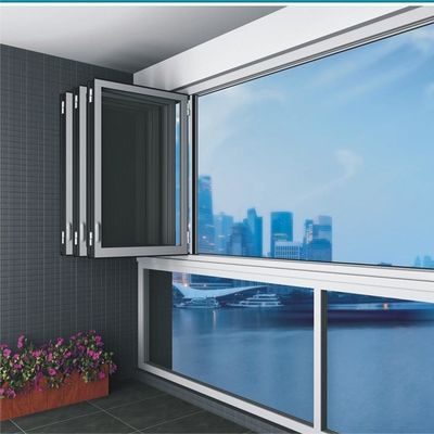 Double Tempered Glass Thermal Break Aluminum Windows for Versatile Applications