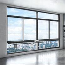 Thermal Break Aluminum Windows with Stainless Steel Hardware for Construction