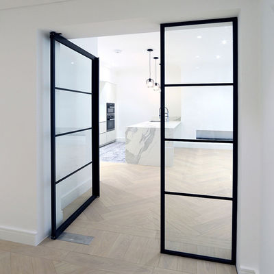 Waterproof and Sound Insulation Aluminium Alloy Door And Window with 1.4mm-3.0mm Profile Thickness