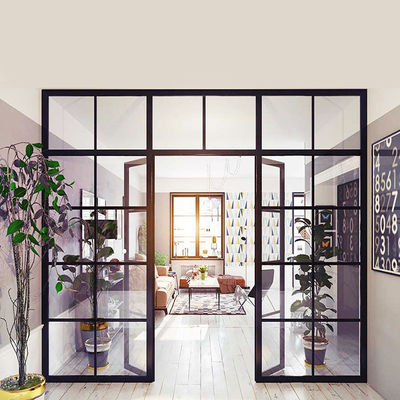 Waterproof and Sound Insulation Aluminium Alloy Door And Window with 1.4mm-3.0mm Profile Thickness