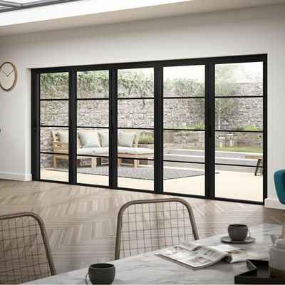 Waterproof and Sound Insulation Aluminium Alloy Door And Window with 1.4mm-3.0mm Profile Thickness
