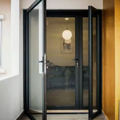 Powder Coated Aluminum Swing Door Y/N Locks Keys Mannual/Automatic Openning for Construction Equipment