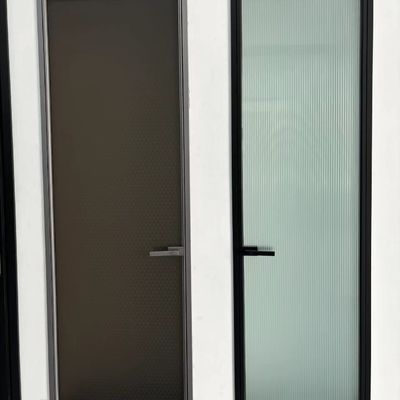 Y/N Insect Screen Aluminum Swing Door with Double Tempered Clear Glazing and Magnetic Lock