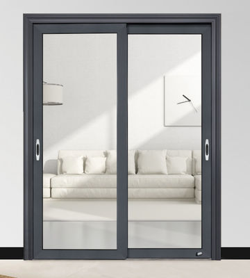Apartment Or Residential Aluminum Sliding Door with Modern Design Style Oil Fume Prevention Function