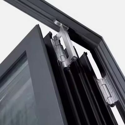 Commercial Aluminum Folding Door with Multi-point Locking Low Maintenance and Security Features
