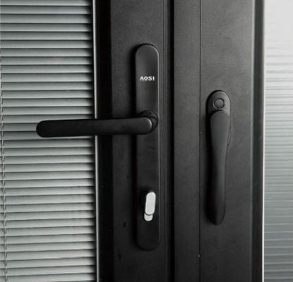 Commercial Aluminum Folding Door with Multi-point Locking Low Maintenance and Security Features