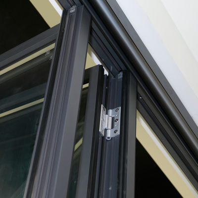 Grey Aluminium Bifold Doors Low Maintenance and Clear Glass Options for High Efficiency