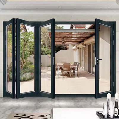Grey Aluminium Bifold Doors Low Maintenance and Clear Glass Options for High Efficiency