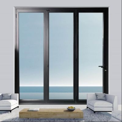 Custom Sizes Aluminium Bifold Exterior Doors Durable Multi-Panel Thermal Insulation