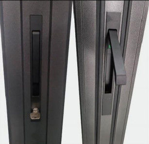 Aluminium Sliding Folding Door System Design Waterproof Foldable Thermal Break Sound Proofing Glass Door