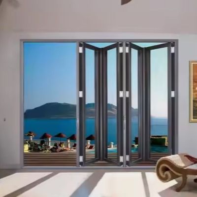 Customized Waterproof Aluminium Frame Bifold Doors with High Durability and Energy Efficiency