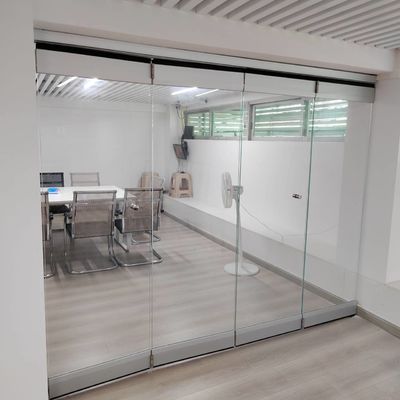 Slimline Aluminium Bifold Doors Indoor Balcony Foldable Sliding Design Bi-Fold Aluminum Glass Door