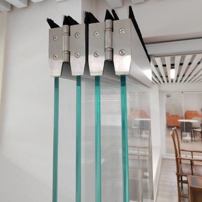 Waterproof Aluminum Folding Door with High Energy Efficiency and Low Maintenance