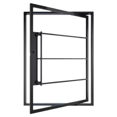 Modern Residential Design Aluminum Front Pivot Door with 304 Stainless Steel Hardware and Aluminum Profile