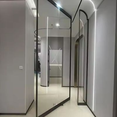 Aluminium Frame Glass Pivot Door with EPDM Rubber Seal Strip for Customer Satisfaction