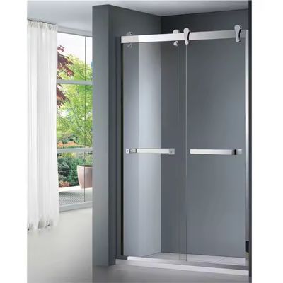 Waterproof Easy Clean Glass Shower Panel Screen Door with Slim Frame