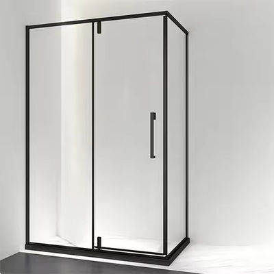 Bathroom Tempered Glass Shower Door Shower Partition with Slim Frame Style