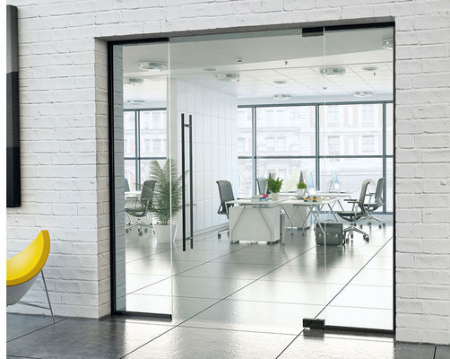 Frameless Glass Wall with 10 Years Warranty and 8mm or 10mm Tempered Glass for Full View Transparency