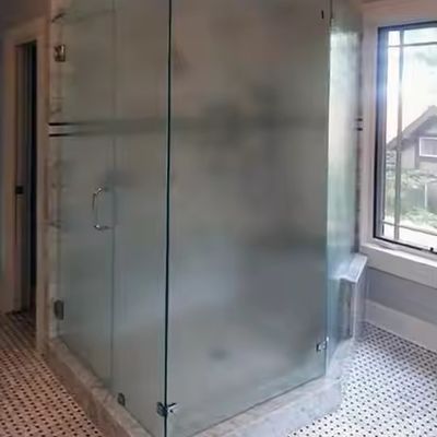 Shower Units Waterproof Shower Cabin 6mm 8mm Glass Door Standard Size Shower Room