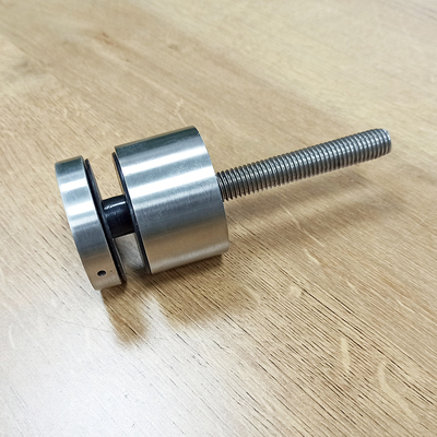 Adjustable Stainless Steel 304/316 Standoff Glass Railing System with 30mm/42.4mm Diameter for 8-12mm Glass