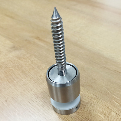 Adjustable Stainless Steel 304/316 Standoff Glass Railing System with 30mm/42.4mm Diameter for 8-12mm Glass