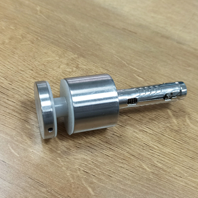 Adjustable Stainless Steel 304/316 Standoff Glass Railing System with 30mm/42.4mm Diameter for 8-12mm Glass