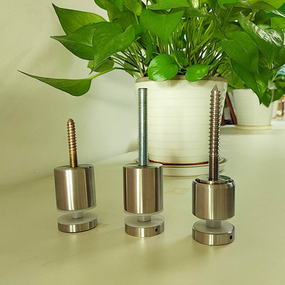 Adjustable Frameless Glass Balcony Railing with Customizable Size and Mirror or Satin Finish