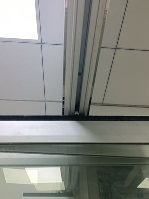 50 Years Life Span Aluminum Folding Door with Anodized Finishes and Fluorocarbon Spraying