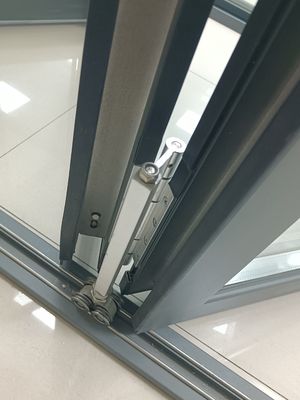 Robust Stackable Aluminum Folding Door with 50 Years Life Span and Fluorocarbon Spraying