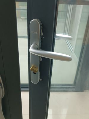 Heavy Duty Aluminum Folding Door with 10 Years Warranty and 50 Years Life Span for Sound Insulation