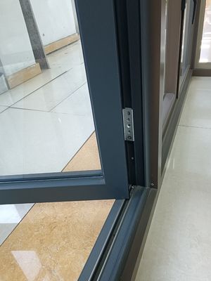 Durable Low Maintenance Aluminum Folding Door with Environmental Protection and Thick Aluminum Profile