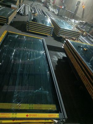 Thick Frame Aluminum Folding Door with 50 Years Life Span Dust Resistant and Easy Cleaning