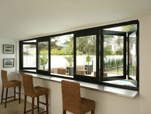 Durable Commercial And Residential Aluminium Double Glazing Foldable Windows
