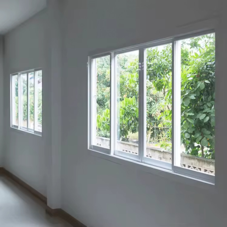 Soundproof Windows Frame Commercial Soundproof Aluminum Frame Sliding Windows With Insulated Glass