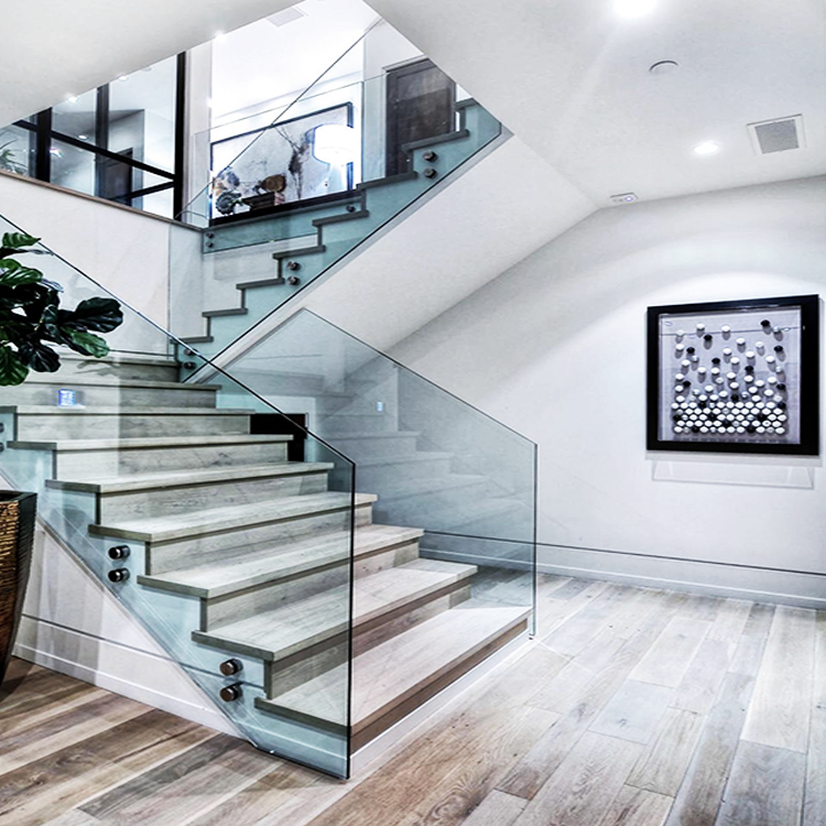 Customizable Frameless Glass Railing System