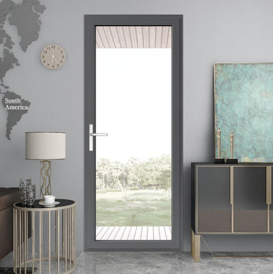 Dimension Size Aluminum Swinging Door Smooth Operation For Home Use