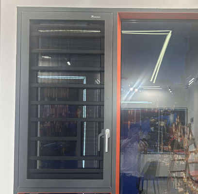 Customizable Aluminum Swing Window with Insulation Profiles and Sound Insulation for 10 Year Warranty