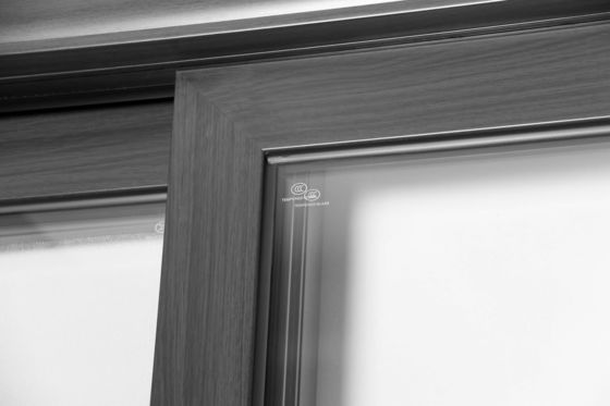Long-lasting Aluminum Sliding Door for Oil Fume Prevention 50 Years Life Span and High Energy Efficiency