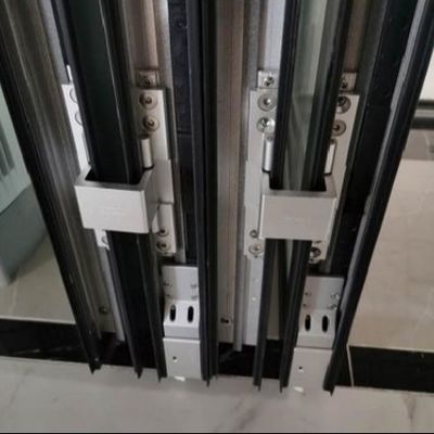 Commercial Aluminum Folding Door with Multi-point Locking Low Maintenance and Security Features