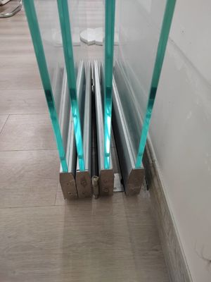 Insulated Glass Aluminium Bifold Exterior Doors for Commercial Buildings Energy Design